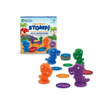 114-Piece Sight Word Stomp! Preschool Alphabet Toddler Brain Games Toys