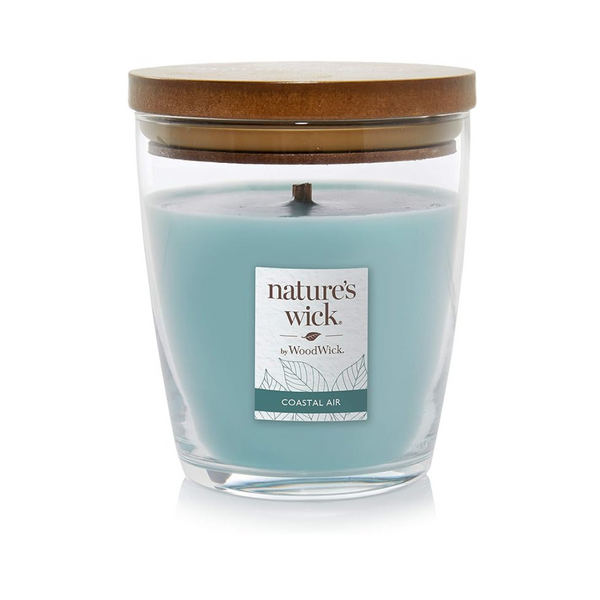 Nature's Wick Coastal Air Scented Candle 10 oz