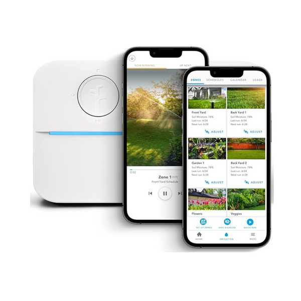 8 Zone Smart Sprinkler Controller (Simple Automated Scheduling Local Weather Intelligence)