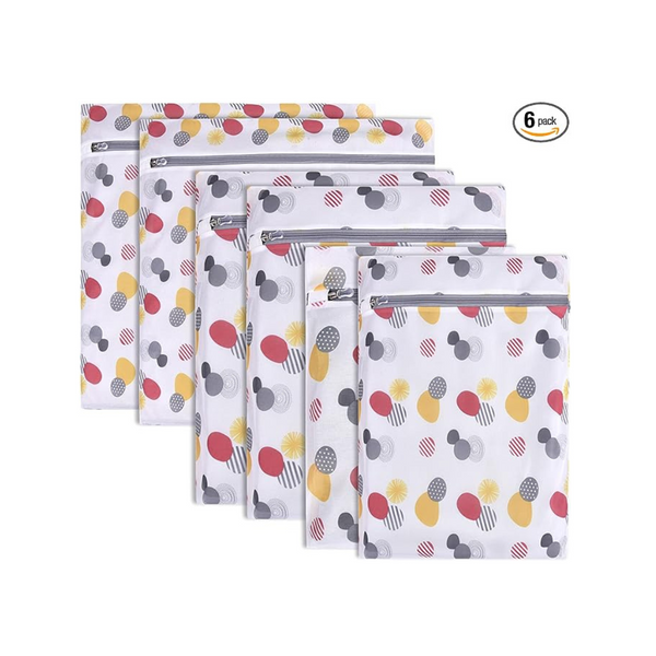Set of 6 Bagail Mesh Laundry Wash Bags