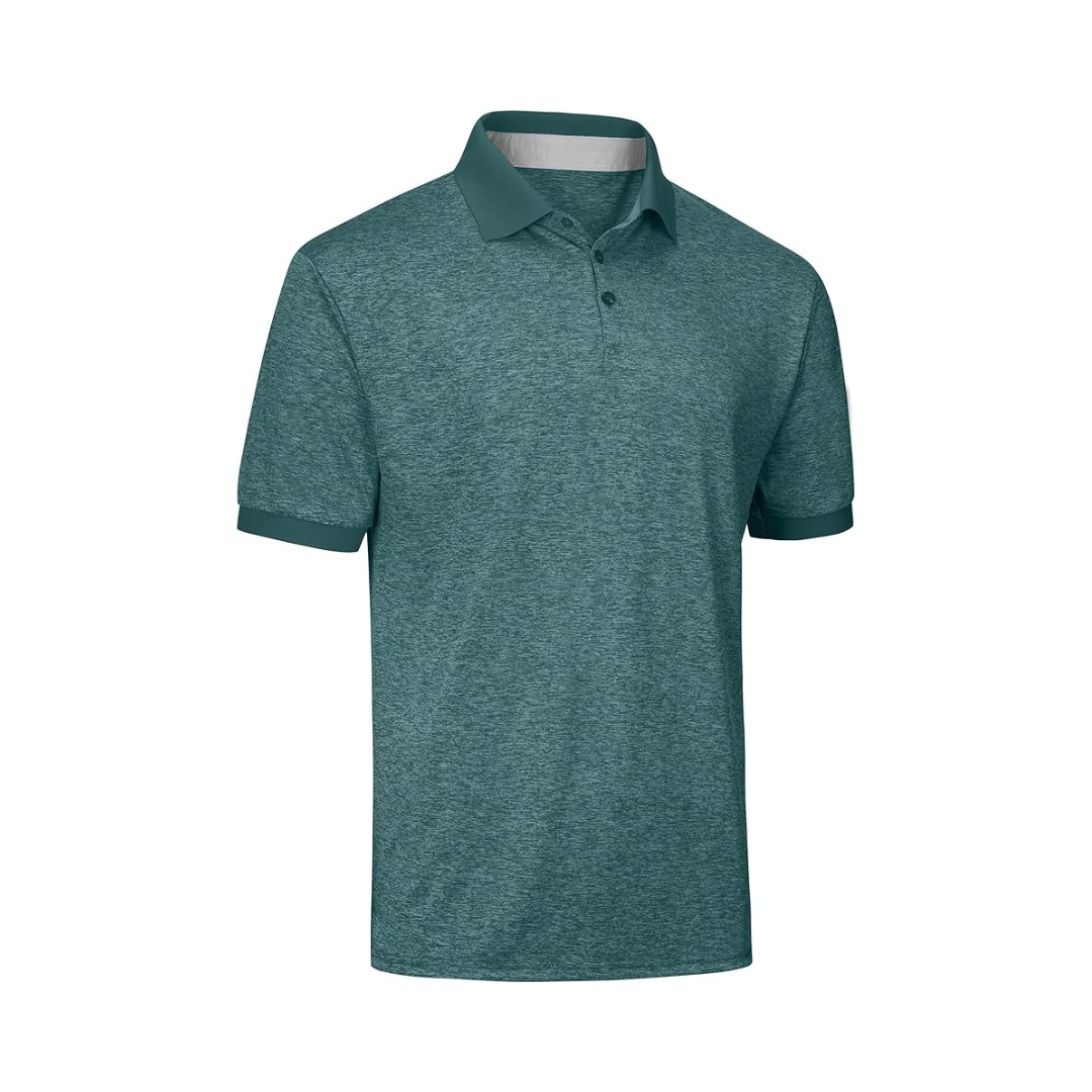 Mio Marino Men's Golf Polo Dry Fit Ultra-Thin Shirt