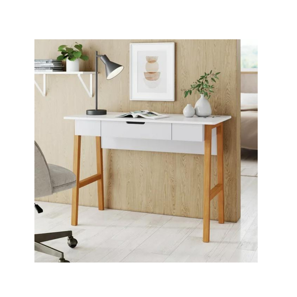 Nathan James 42" Telos Home Office Computer Desk with Drawer