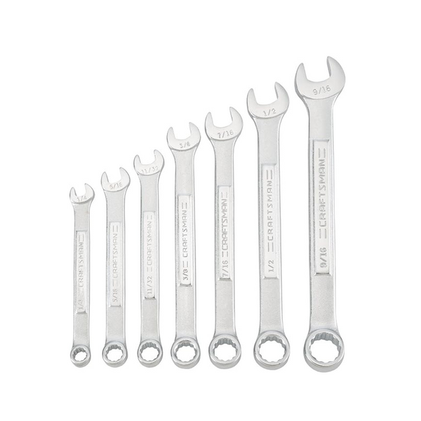 7-Piece Craftsman SAE Wrench Set