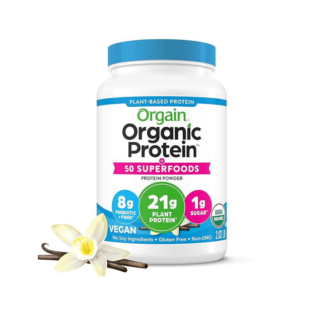 2.02lbs Orgain Organic Vegan Protein Powder + 50 Superfoods