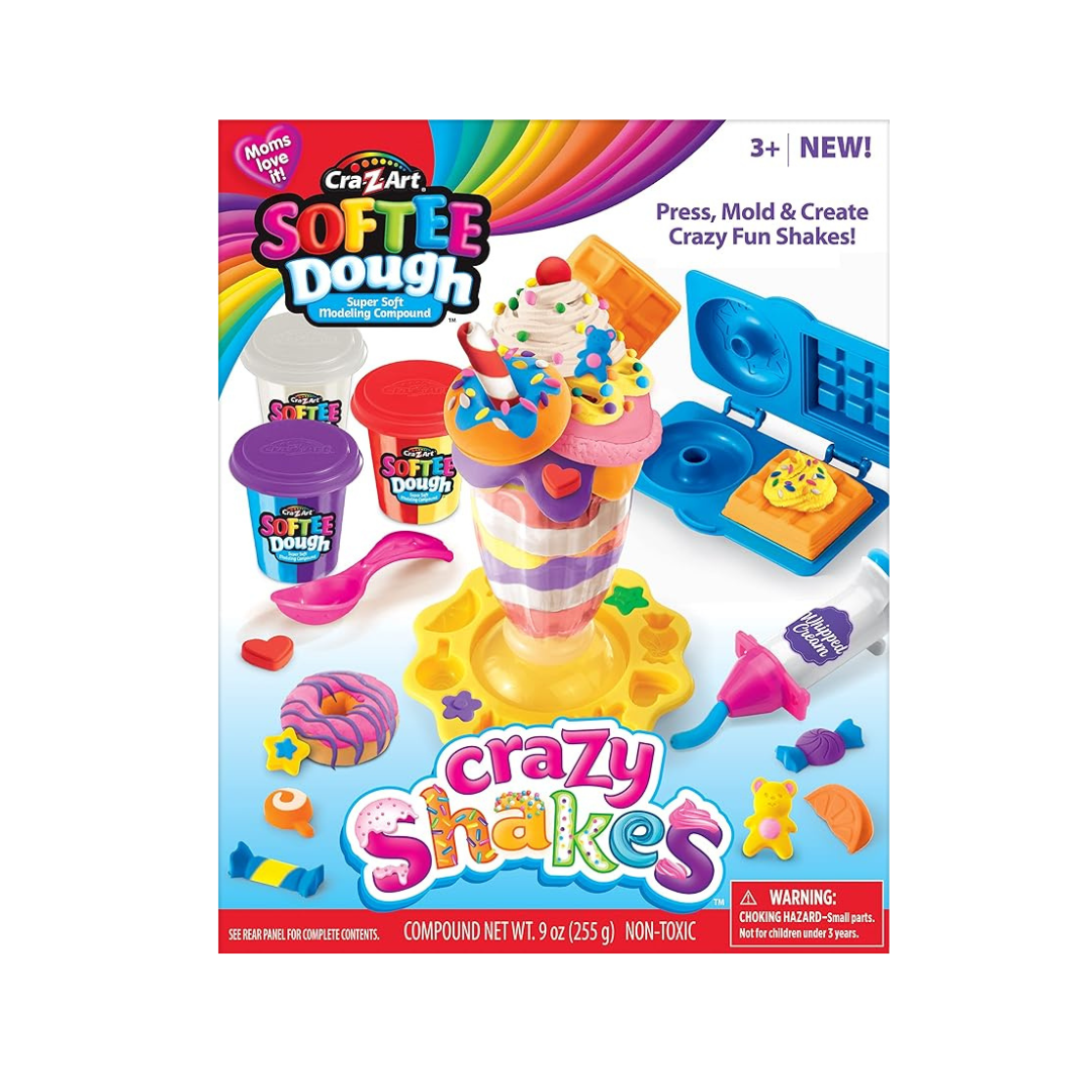 Cra-Z-Art Softee Dough Crazy Shakes Milkshake Playset