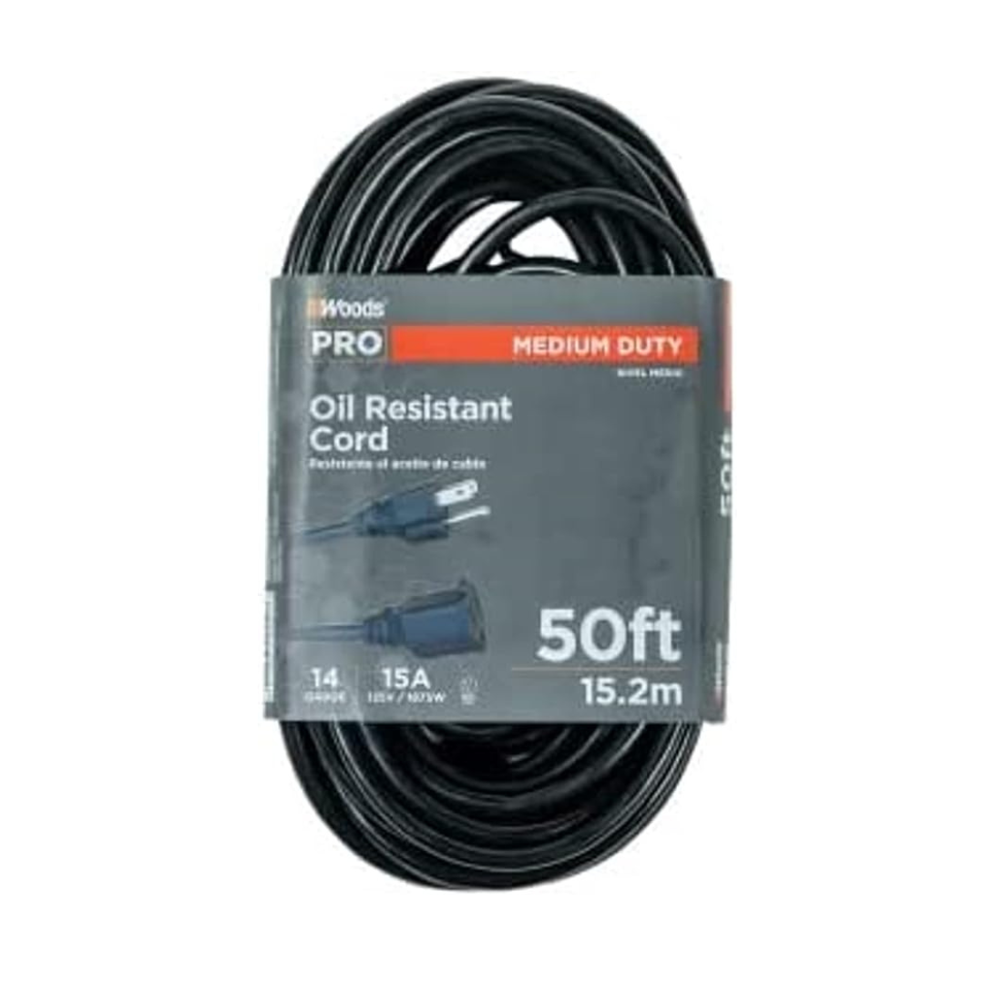 Woods 50-Ft Heavy Duty All-Weather Extension Cord