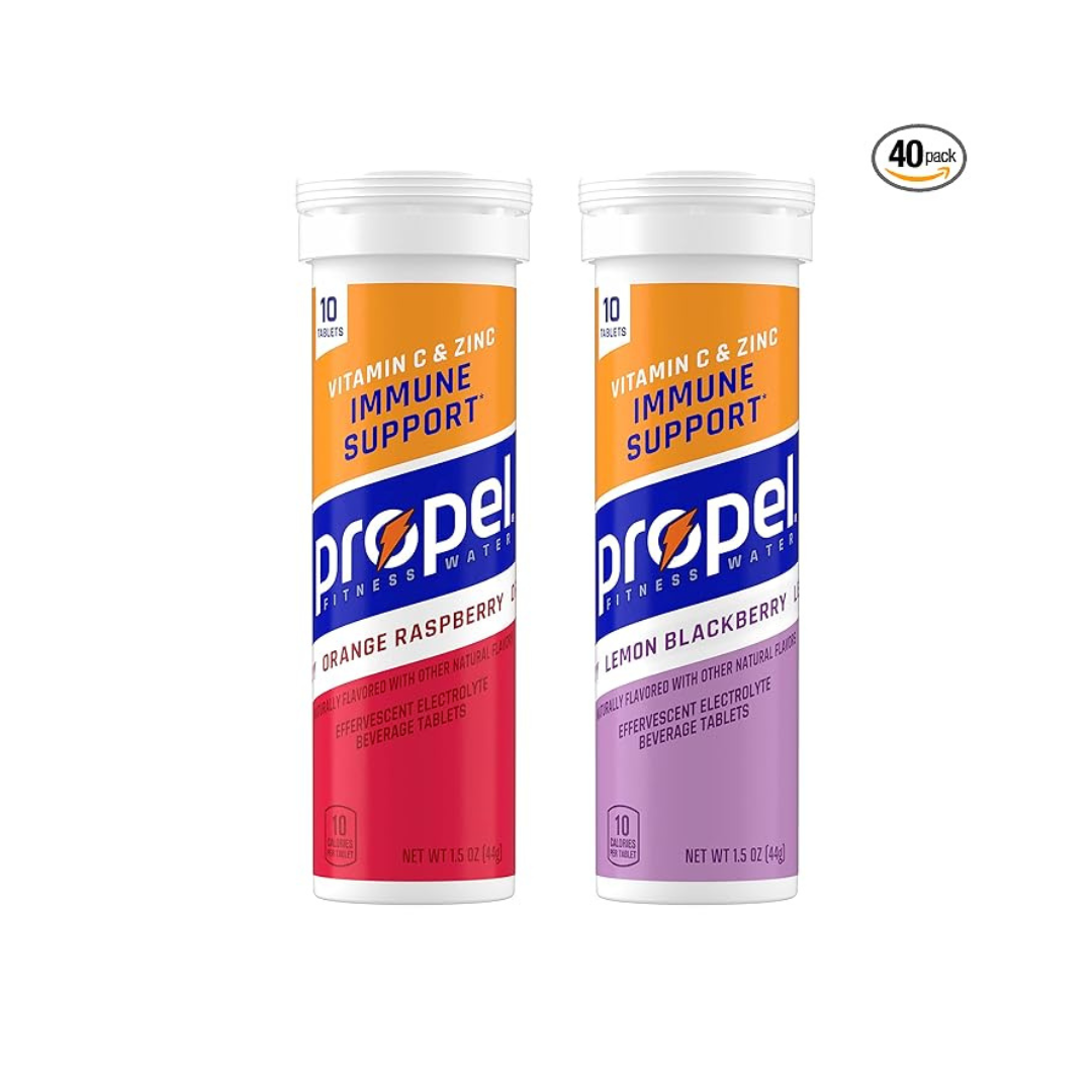 4-Pack Propel Tablets Immune Support with Vitamin C + Zinc