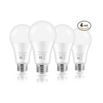 4-Pack 100-Watt 1500 Lumens Non-Dimmable Bright A19 LED Light Bulbs