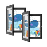 2-Pack Front Opening Picture Display Frames