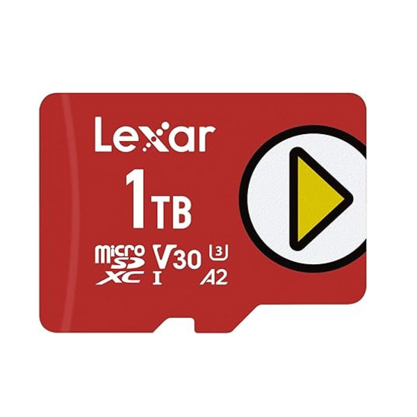 Lexar PLAY 1TB UHS-I C10 U3 V30 A2 microSDXC Card