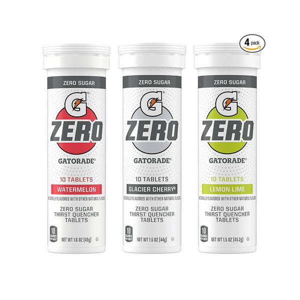40-Pack Gatorade Zero Tablets, Variety Pack