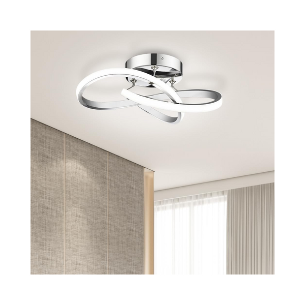 Vicnie LED 12 Inch Mordern Cool White 6000K Ceiling Light Fixture