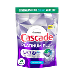 21-Count Cascade Platinum Plus Dishwasher Pods