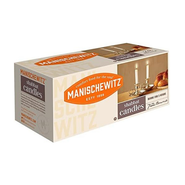 Manischewitz Shabbat Candles, 72 Count