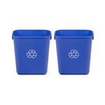 2-Pack AmazonCommercial 3 Gallon Commercial Office Wastebasket
