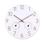 Vigorwise 12" Wooden Frame Wall Clock