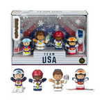 4-Count Little People Collector Team USA Winter Sports Figures