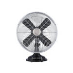 12" Better Homes & Gardens Retro Metal Oscillation Table Fan (various colors)