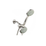 AquaDance Antimicrobial/Anti-Clog High-Pressure 30-setting Shower Combo