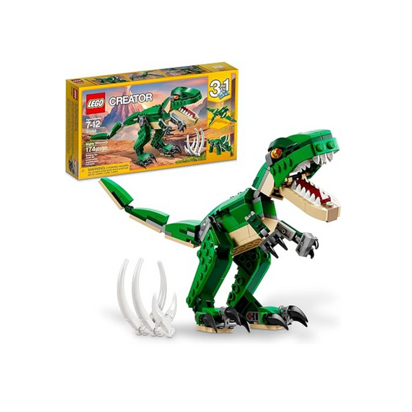 174-Pc LEGO Creator 3-in-1 Mighty Dinosaur Set