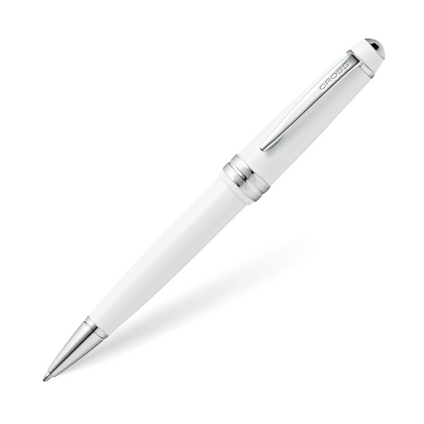 Cross Bailey Light Polished Resin Ballpoint Pen, Glossy White