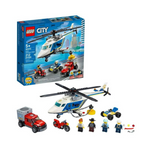 LEGO City Police Helicopter Chase Building Set