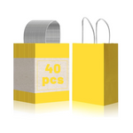 40-Pack Wimarn Small Size Goody Bags (Yellow)