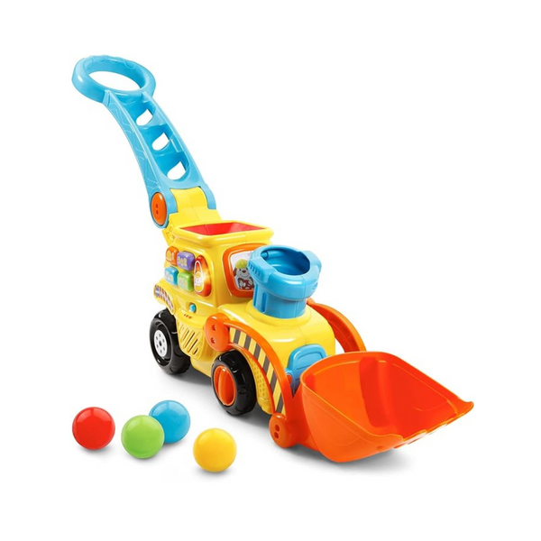 VTech Pop-a-Balls Push & Pop Bulldozer