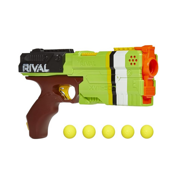 NERF Spring Action 5 Rival Rounds Kronos XVIII-500 Blaster