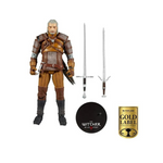 7'' The Witcher Geralt of Rivia Action Figure w/ Accessories (Gold Label Series)