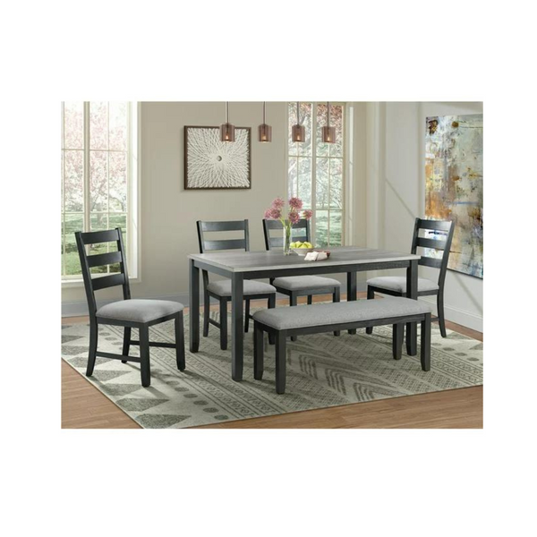 Picket House Furnishings 6-Piece Kona Gray Dining Set