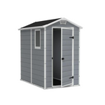Keter Manor 4'x6' Resin Outdoor Storage Shed Kit