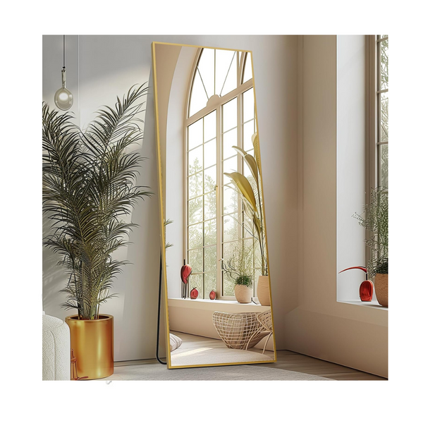 Sweetcrispy 59"x16" Floor Standing Mirror