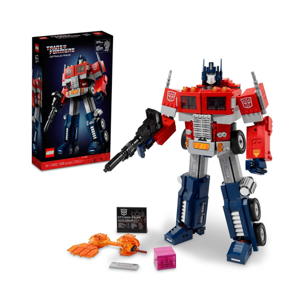 1508-Piece Lego Transformers Optimus Prime 10302 Figure Building Set