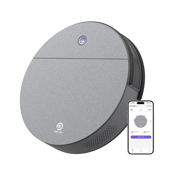 OKP Life K4 2200Pa Strong Suction Robot Vacuum Cleaner