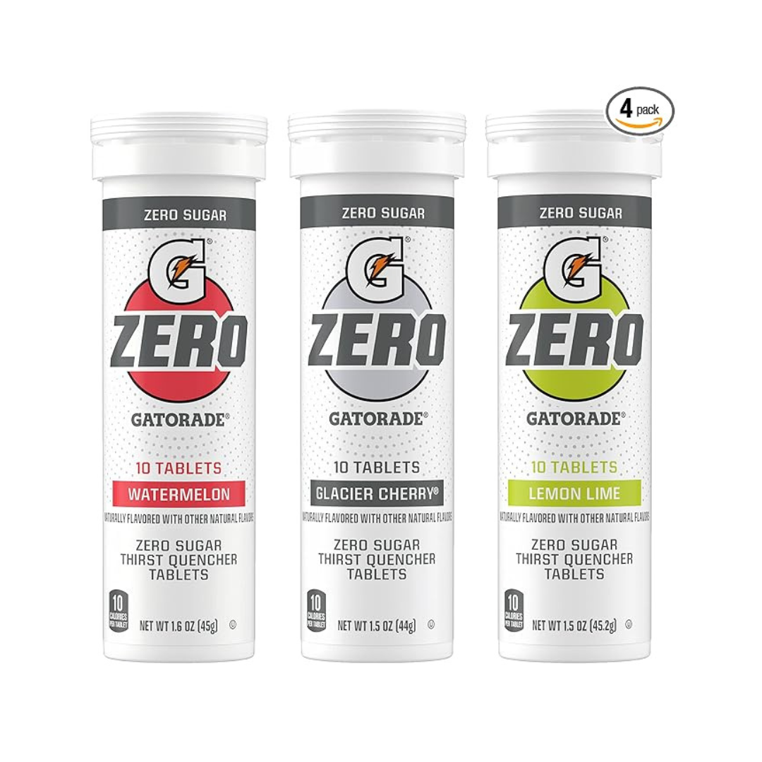 40-Pack Gatorade Zero Tablets, Variety Pack