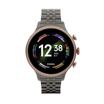 Fossil Women's Gen 6 42mm Stainless Steel Touchscreen Smart Watch