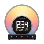 La Crosse Sunrise & Sunset Light Digital Alarm Clock with USB Port