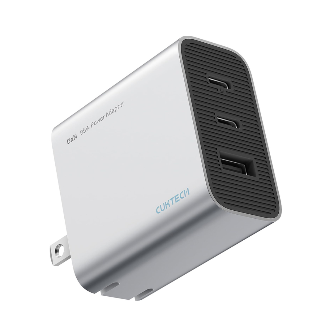 Cuktech 65W Pps 3-Port Usb C Fast Charger