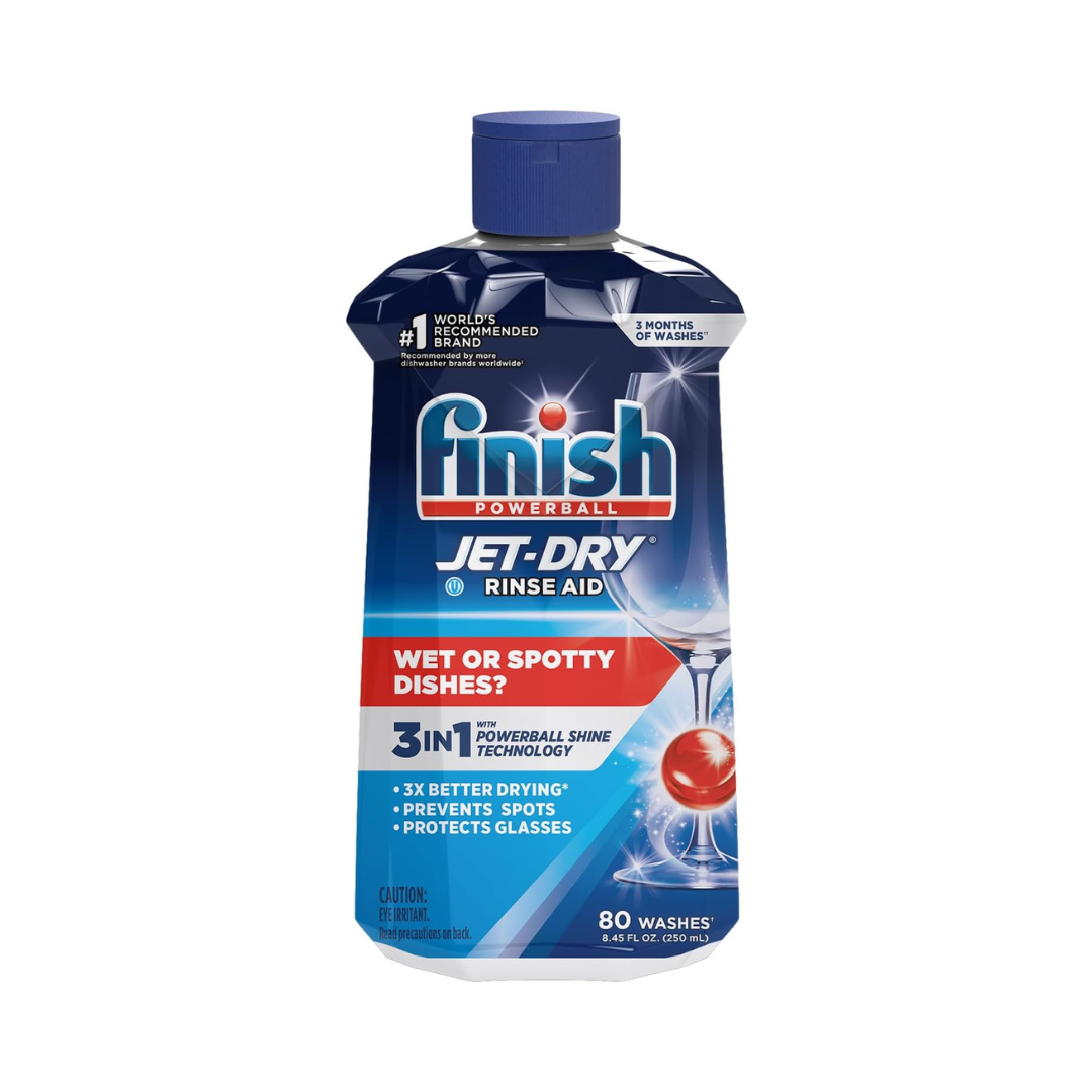 Finish Jet Dry Dishwasher Rinse Aid, 8.45 fl oz