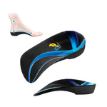 Qbk Unisex 3/4 High Arch Support Orthotics Shoe Insole