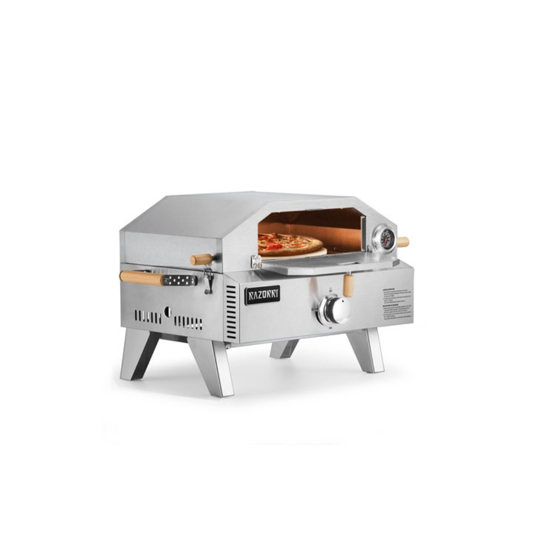 Razorri Comodo Outdoor 2-in-1 Portable Fire Griller and Pizza Maker