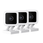 3-Pack Wyze Cam v3 Wired HD Security Camera with Color Night Vision