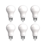 6-Count Helloify 9W 806 Lumens 2700K A19 LED Light Bulb