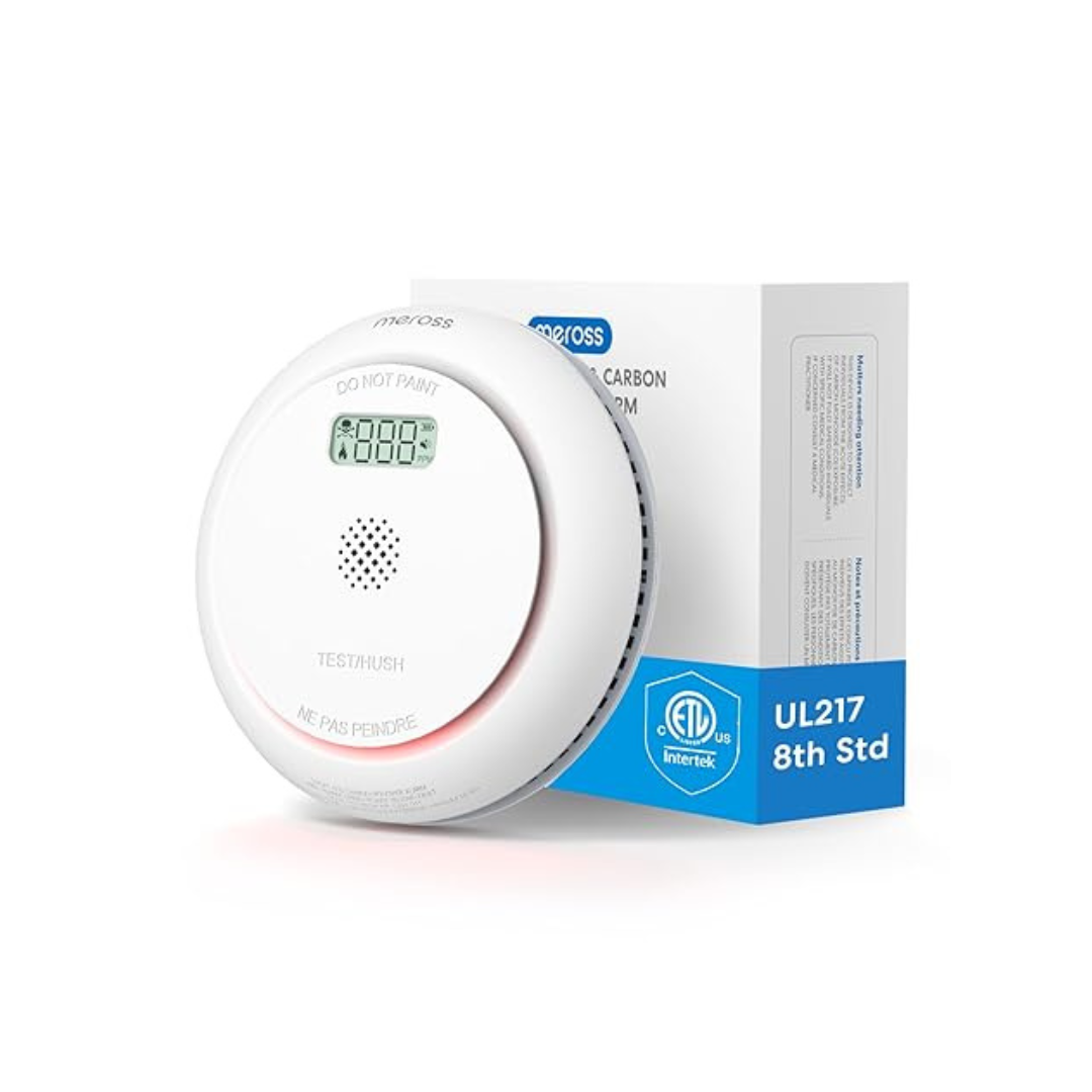 Meross Wireless Interconnected Smoke and Carbon Monoxide Detector