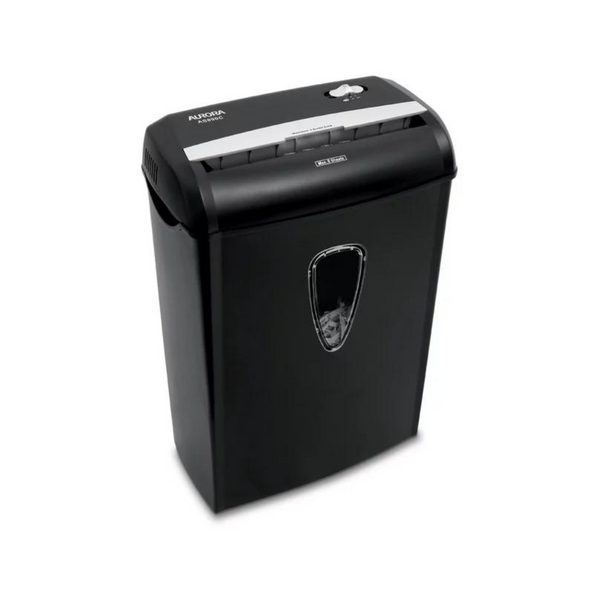 Aurora GB 8-Sheet Cross-Cut Paper/Credit Card Shredder with Basket