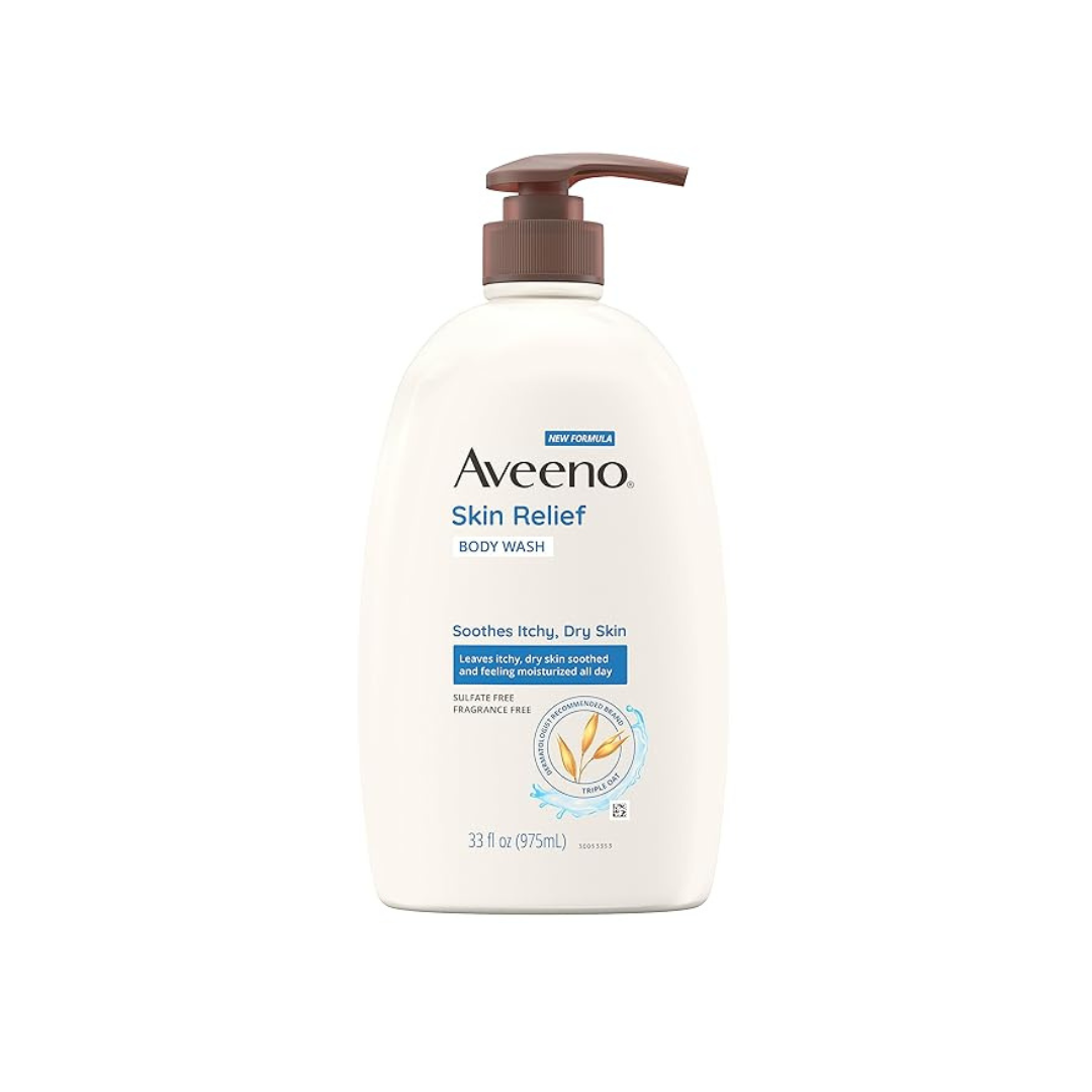 Aveeno Skin Relief Fragrance-Free Body Wash 33, fl oz