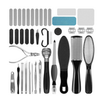 36-Piece Rosmax Professional Pedicure Kit Set