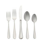 65-Piece Oneida Flight 18/0 Stainless Steel Everyday Flatware Set