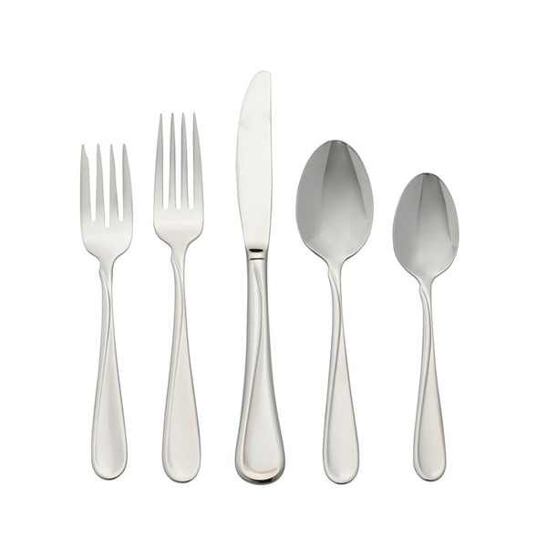 65-Piece Oneida Flight 18/0 Stainless Steel Everyday Flatware Set